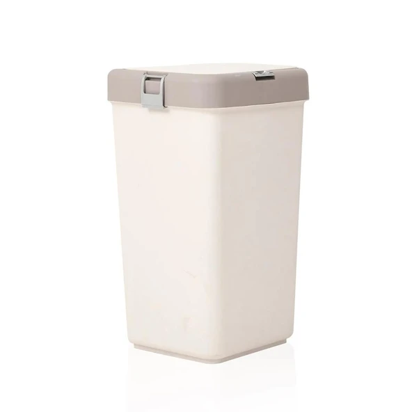 Motek Kirli Çamaşır Sepeti Pratik Kapaklı 40 Litre MT08 - 4