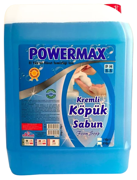 Palex Krom İnter Mini Köpük Sabun Dispenseri + Powermax 5 KG Köpük Sabun-3452-D-K - 3