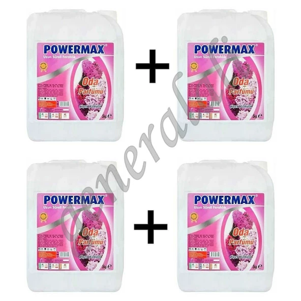 Powermax Oda Parfümü Çamaşır Parfümü 4x5 KG Toplam 20 KG - 2
