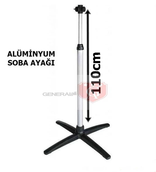 Soba Ayağı Ufo Kumtel Infrared Isıtıclar İçin Alüminyum Ayak - 2
