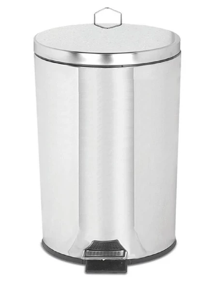 Palex Krom Pedallı Çöp Kovası 30 Litre - 2