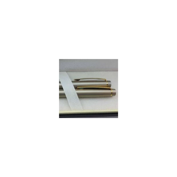 Scrikss 38 saten gold dolma&tükenmez kalem - 2