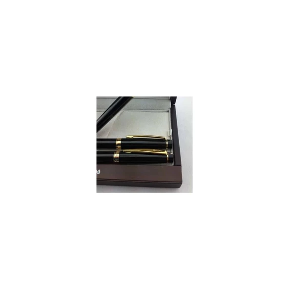 Scrikss 35 Siyah Gold Dolma&Tükenmez&Versatil Üçlü Set - 2