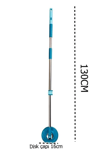 Motek Tekerlekli Taşıma Saplı Comfort  Mop Temizlik Seti MT-10 - 7