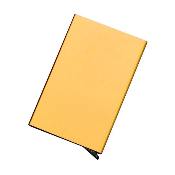 Metal Otomatik Mekanizmalı Kredi Kartlık - 4