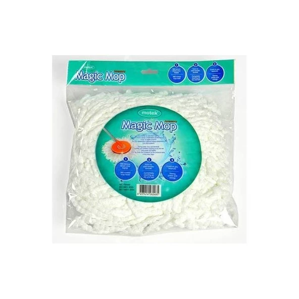 Motek P1 Yedek Başlık Püskül Fix,Pratik,Trent,Mopida,Comfort Modellere Uyumlu-1Adet - 2