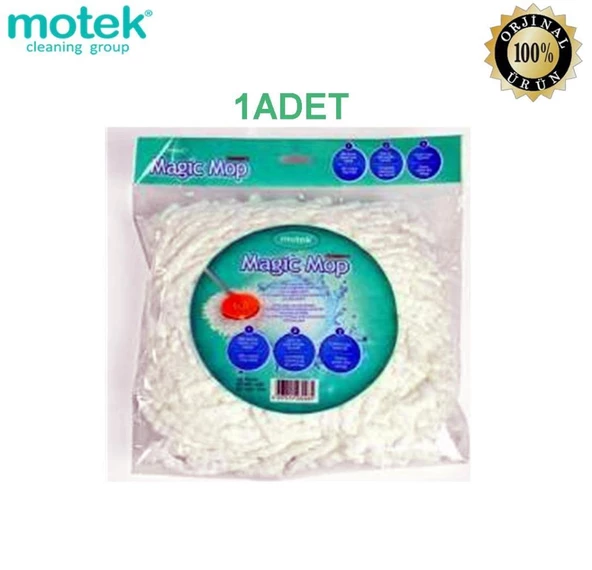 Motek P1 Yedek Başlık Püskül Fix,Pratik,Trent,Mopida,Comfort Modellere Uyumlu-1Adet ürün görseli