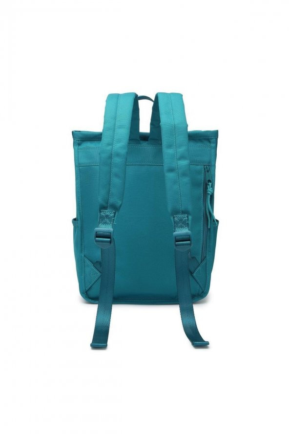 Bagacar Smart Bag 3195 Okul ve Günlük Laptop Bölmeli Sırt Çantası Petrol - 5