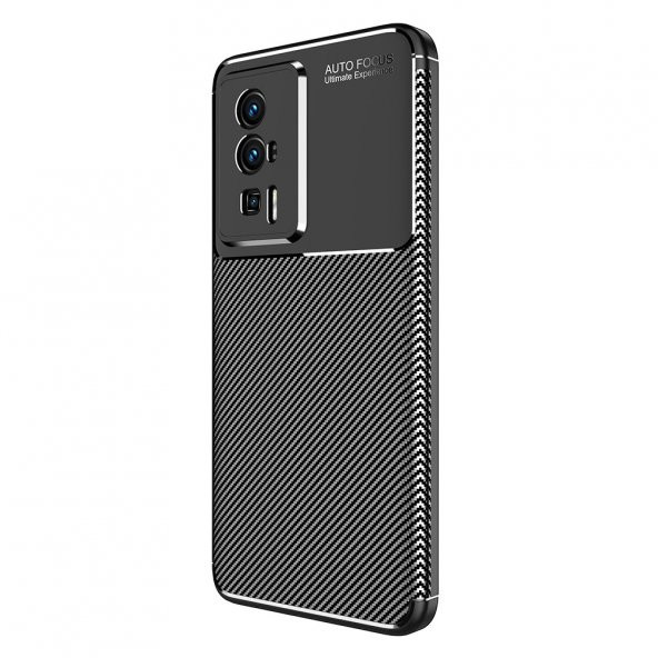 Xiaomi Poco F5 Pro Kılıf Elde Kaymayan Kamera Korumalı Silikon - 4
