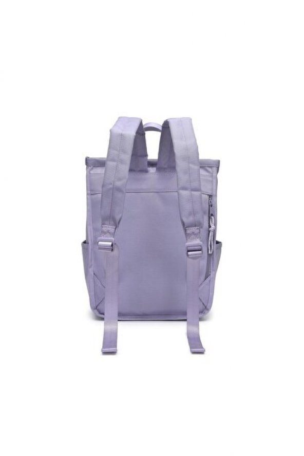 Bagacar Smart Bag 3195 Okul ve Günlük Laptop Bölmeli Sırt Çantası Eflatun - 6