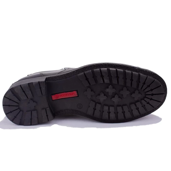Hammer Jack 10216740 Siyah Cilt Ortopedik Günlük Deri Erkek Bot - 4