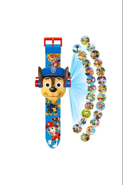 Kumik Paw Patrol Chase Figürlü 24 Farklı Karakteri Yansıtır