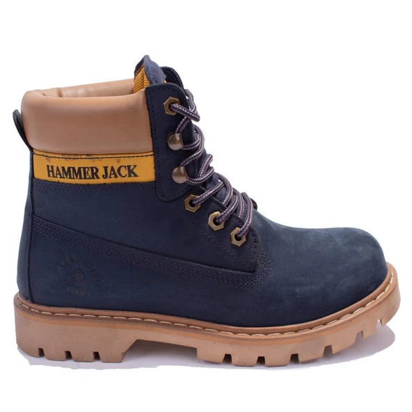 Hammer Jack 10216600 Lacivert Ortopedik Günlük Unisex Deri Bot - 2