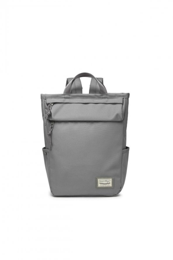 Bagacar Smart Bag 3195 Okul ve Günlük Laptop Bölmeli Sırt Çantası Vizon - 3