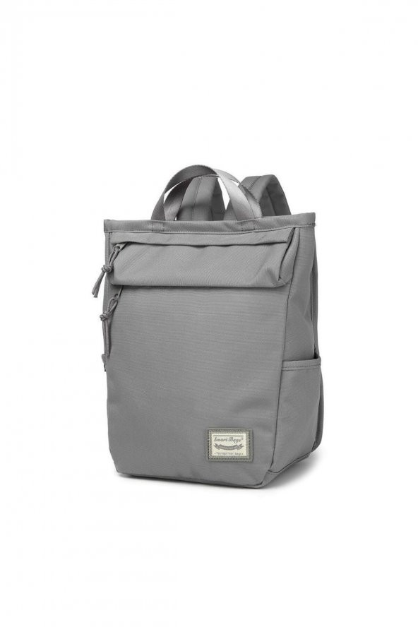 Bagacar Smart Bag 3195 Okul ve Günlük Laptop Bölmeli Sırt Çantası Vizon - 7