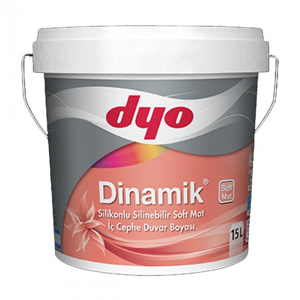 Dyo Dinamik Soft Mat Silikonlu İç Cephe Boyası 7963 Kemik Beyazı 7,5 LT