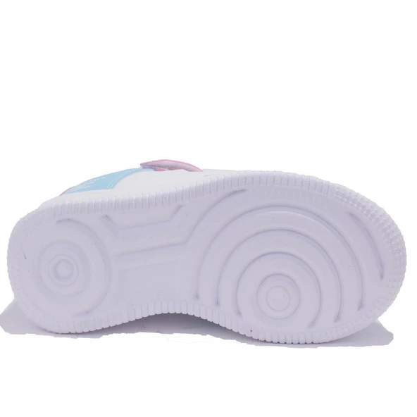 Hammer Jack 49042 Colors Beyaz Pudra Ortopedik Günlük Kız Çocuk Spor Ayakkabı - Resim 4