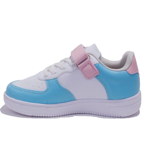 Hammer Jack 49042 Colors Beyaz Pudra Ortopedik Günlük Kız Çocuk Spor Ayakkabı - Resim 3