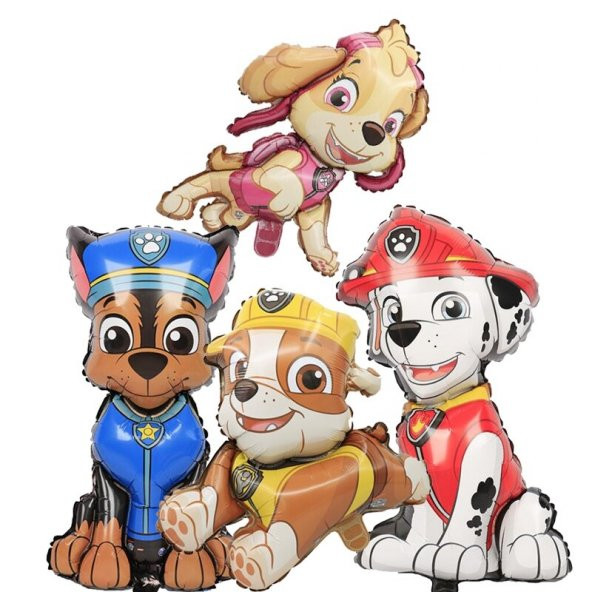 Kumik Paw Patrol Skye. Rubble. Chase. Marshall Balon