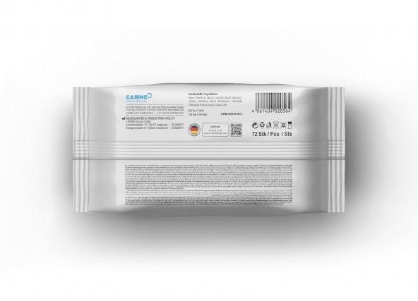 CARINE Bebek Islak Mendili 72 Yaprak - 2