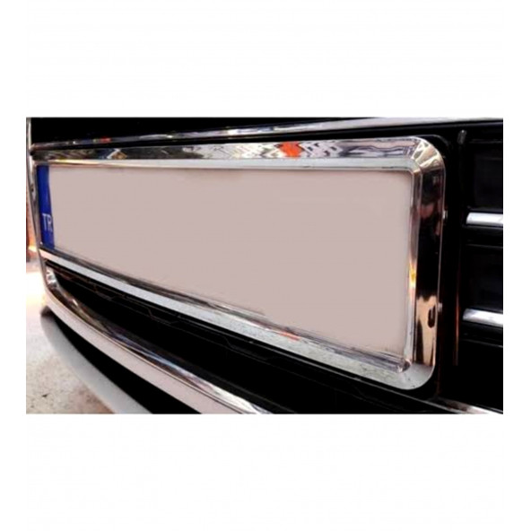 Carpi Hummer Tip Plakalık Yeni Nesil Tip Krom Çerçeveli 1 Adet - 3