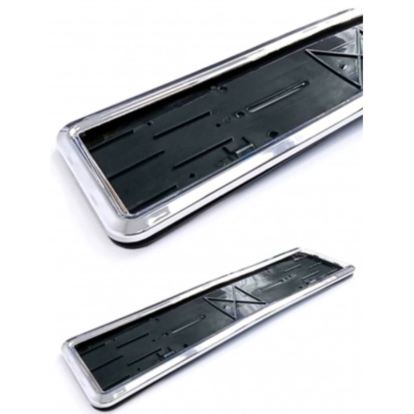 Carpi Hummer Tip Plakalık Yeni Nesil Tip Krom Çerçeveli 1 Adet - 4