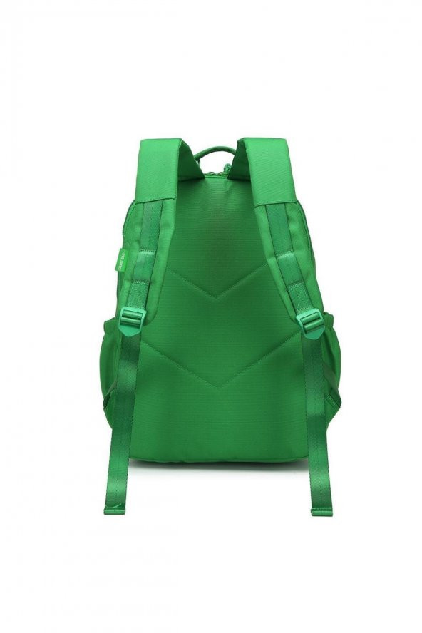 Bagacar Smart Bag 3198 Okul ve Günlük Laptop Bölmeli Sırt Çantası Yeşil - 2