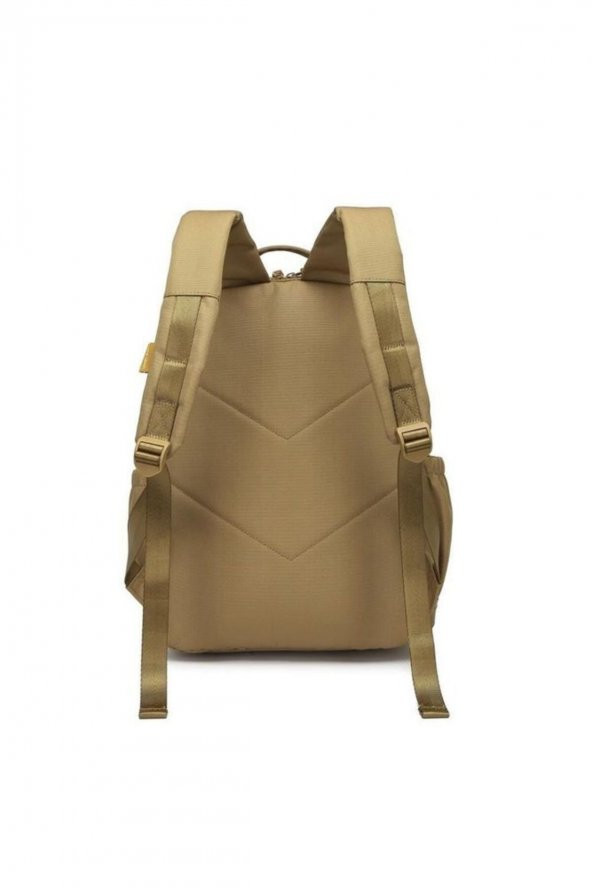 Bagacar Smart Bag 3198 Okul ve Günlük Laptop Bölmeli Sırt Çantası Camel - 2