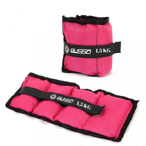 BS32 EL AYAK AĞIRLIĞI PEMBE 1,5 KG*2 ADET