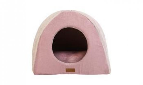 Dubex Pyramid Kedi Köpek Yatağı Pembe 40x40x40 Cm - 1