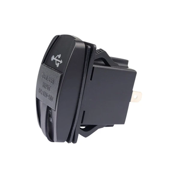 Concord CH-22 Çift USB Girişli 2x3.1A Mavi Işıklı Şarj  12-24V USB Araç Şarj - 2