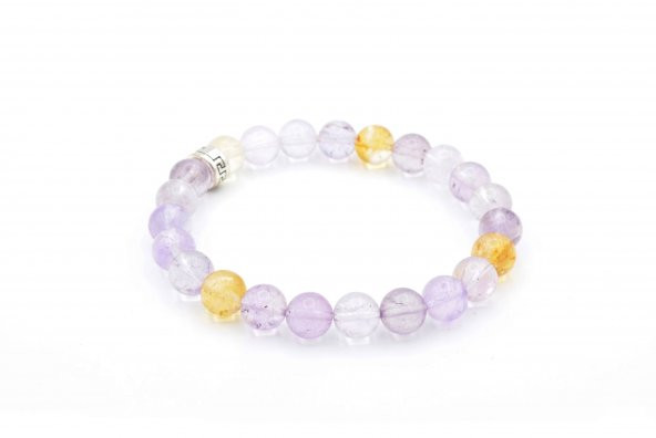 Hakiki Doğal Ametrin Taşı Bileklik ürün görseli 1