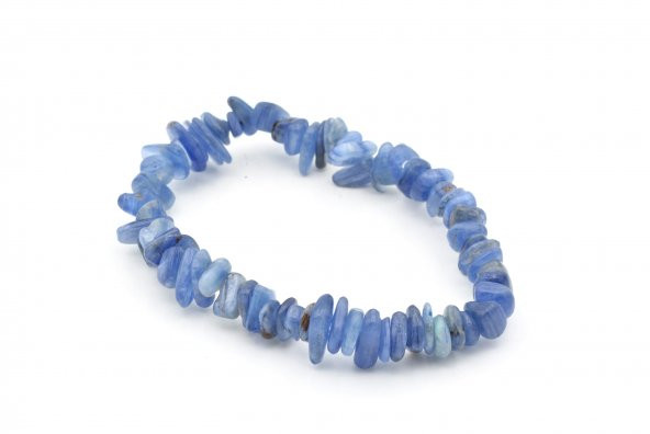 Hakiki Doğal Kırık Taş Kyanit Taşı Bileklik ürün görseli 1