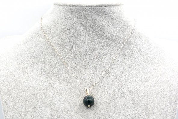 HAKİKİ DOĞAL KAN TAŞI KOLYE UCU 1.KALİTE 003 - Resim 2