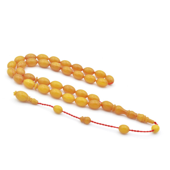 Ahmet Msteff Model Bilek Boy Sarı Katalin Tesbih ürün görseli 1