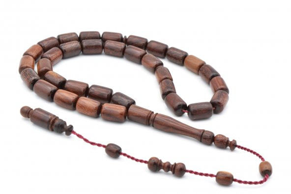 Usta İşi Sistemli Kapsül Kesim Demirhindi Ağacı Tesbih - Resim 2