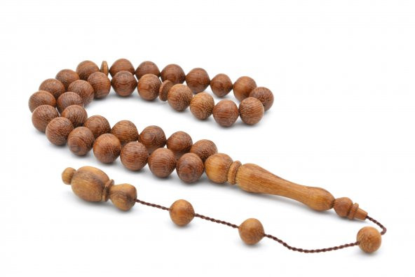 Usta İşi Sistemli Küre Kesim Kokulu Hindistan Cevizi Tesbih ürün görseli 1