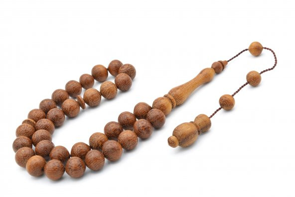 Usta İşi Sistemli Küre Kesim Kokulu Hindistan Cevizi Tesbih - Resim 2