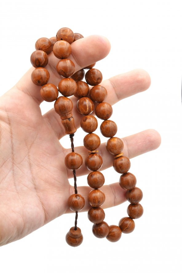 Sistemli Küre Kesim İri Boy Andız Tesbih 13 Mm - 4