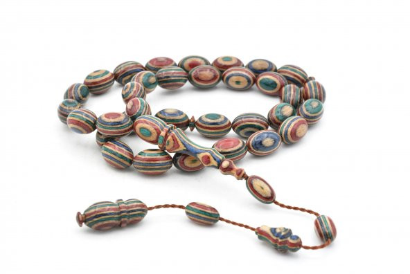 Usta İşi Özel Yapım Koleksiyonluk Beyzi Kesim Kafur Ağacı Tesbih 006 ürün görseli 1