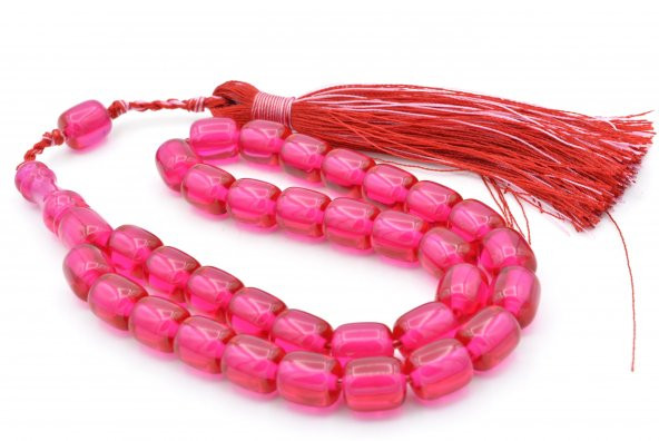 Zeyn Usta İşi Kapsül Model Pembe Katalin Tesbih 020 - Resim 3