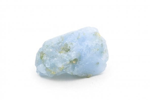 Hakiki Doğal Mavi Kalsit Taşı Kaya Parçası 63 Gram - Resim 3