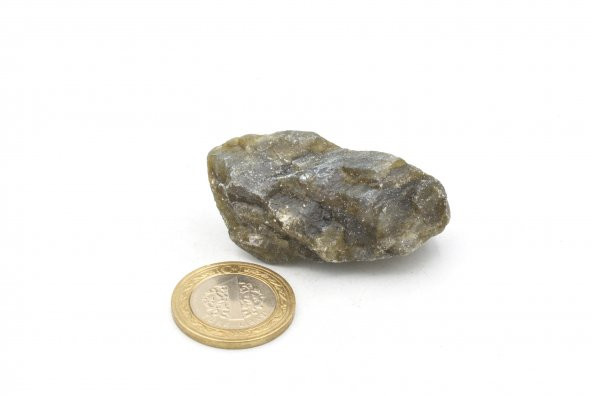 Hakiki Doğal Yansımalı Labradorit Taşı Kaya Parçası 42 Gram - 4