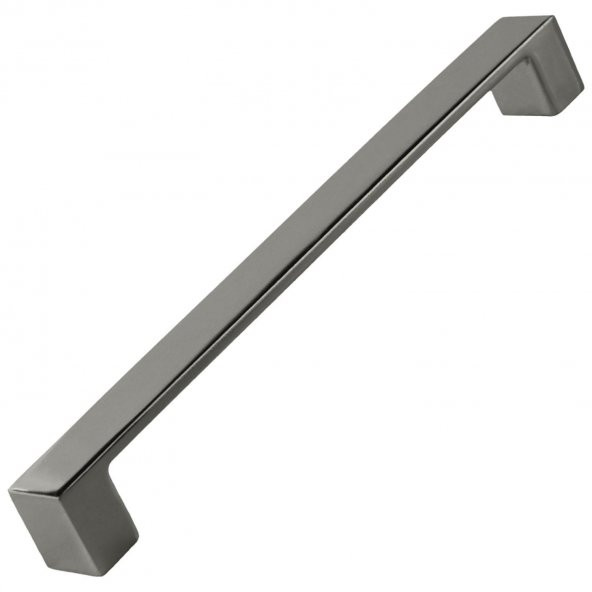 Mobilya Mutfak Dolabı  Banyo Çekmece Dolap Kapak Kulpu Kulbu Füme 160 mm Metal Kulp - 4