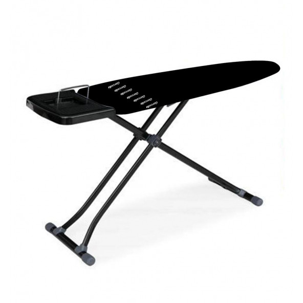 GERCELLA  LUXURY ÜTÜ MASASI KILIFI BEZİ ÖRTÜSÜ SİYAH - 2