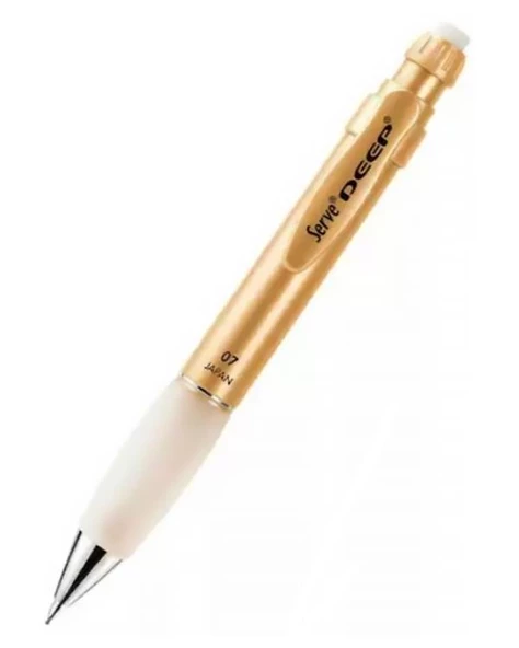 Serve Deep Versatil Metalik Asil Altın 0.7mm Uçlu Kalem