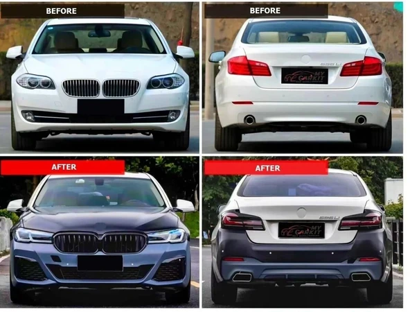 AUTOGP Bmw f10 g30 lci mtech dönüşüm body kit seti 2009 / 2016 - Resim 2