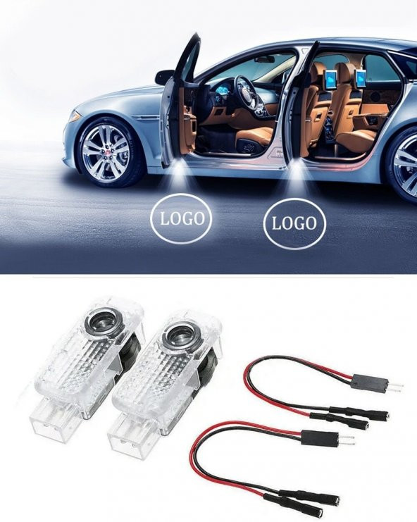 Audi a3 8p kapı altı ışık lazer led logo hoşgeldin 2003 / 2012