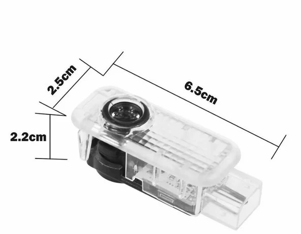 AUTOGP Audi a3 8p kapı altı ışık lazer led logo hoşgeldin 2003 / 2012 - 2