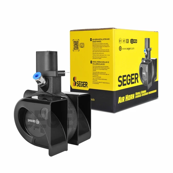SEGER Seger 90ah salyangoz havalı korna 12volt